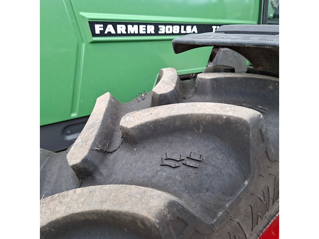 Tractor, fendt, farmer 308 lsa turbomatik, 1992 - afbeelding 41 van  56