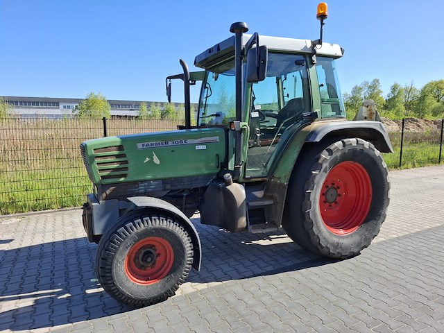 Tractor, fendt, farmer 308c, 1998 - afbeelding 1 van  40