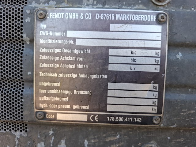 Tractor, fendt, farmer 308c, 1998 - afbeelding 17 van  40