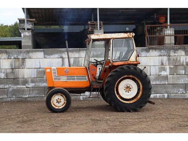 Tractor fiat 780/8 diesel 78pk 1977 (marge) - afbeelding 1 van  1