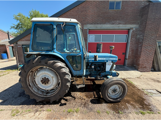 Tractor, ford, 4610, blauw, 1986 - afbeelding 1 van  10