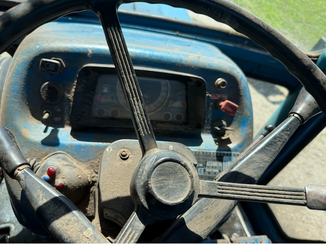 Tractor, ford, 4610, blauw, 1986 - afbeelding 3 van  10