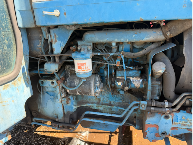 Tractor, ford, 4610, blauw, 1986 - afbeelding 5 van  10