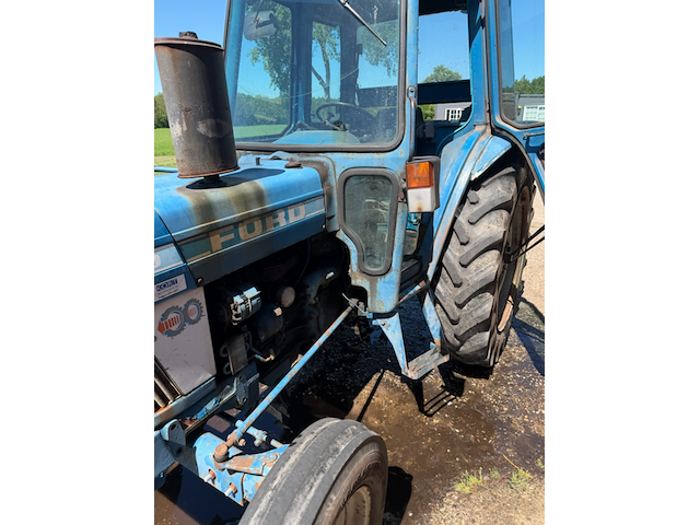 Tractor, ford, 4610, blauw, 1986 - afbeelding 10 van  10