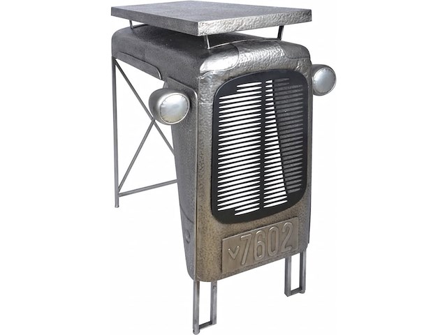 Tractor hangtafel, esschert design, iho 32, grijs - afbeelding 3 van  6