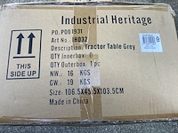 Tractor hangtafel, esschert design, iho 32, grijs - afbeelding 5 van  6