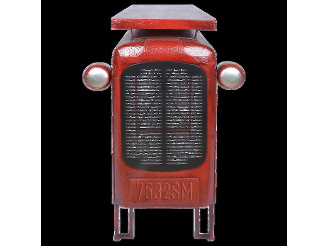 Tractor hangtafel, esschert design, iho 33, rood - afbeelding 1 van  7
