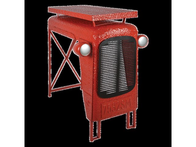 Tractor hangtafel, esschert design, iho 33, rood - afbeelding 3 van  7