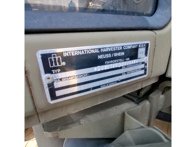 Tractor, international, 743xl, 1985 - afbeelding 31 van  40