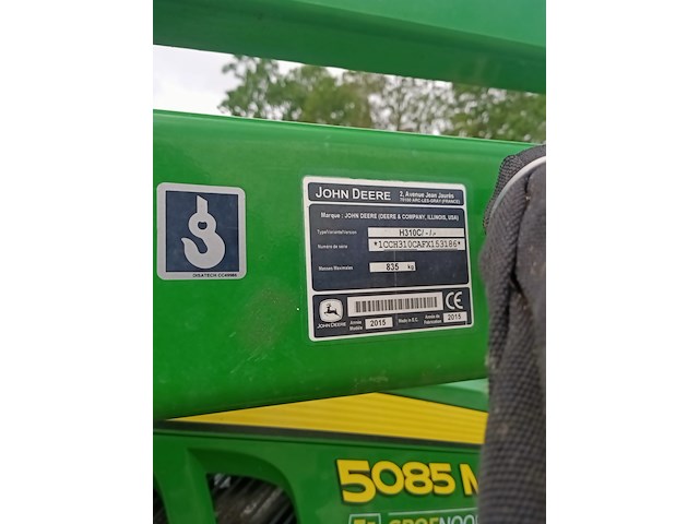 Tractor, john deere, 5085m met voorlader h310, 2015 - afbeelding 20 van  37