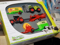 Tractor set rood 1x in ds 16 - afbeelding 2 van  3