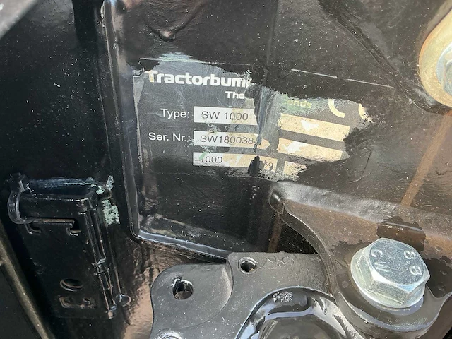 Tractorbumper sw1000 voorladers en accessoires - afbeelding 15 van  18