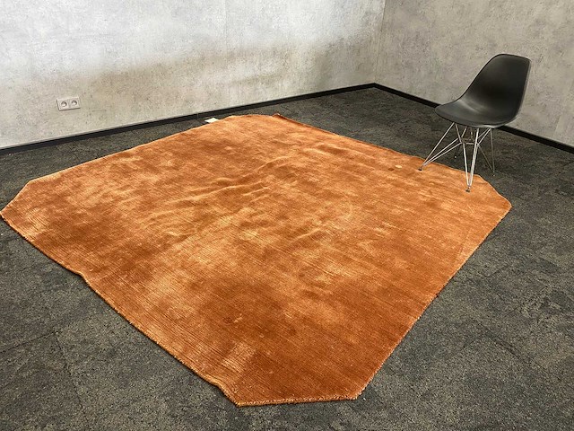 &tradition the moor - vloerkleed 240x240 - koper - afbeelding 1 van  8