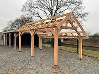Traditionele douglas kapschuur 550x360x325 cm - afbeelding 15 van  18