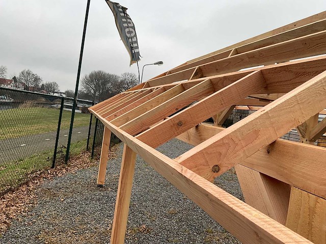 Traditionele douglas kapschuur 560x360x325 cm - afbeelding 16 van  17