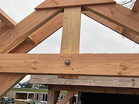 Traditionele douglas kapschuur 660x360x325 cm - afbeelding 16 van  18