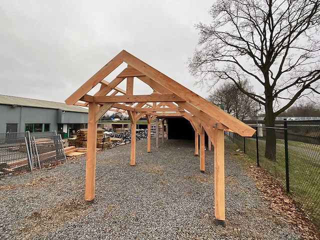 Traditionele douglas kapschuur 660x360x325 cm - afbeelding 3 van  6
