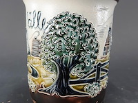 Traditionele duitse keramieken/gres pot - afbeelding 2 van  5