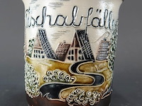 Traditionele duitse keramieken/gres pot - afbeelding 3 van  5