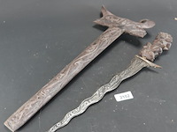 Traditionele indonesische keris (of kris)