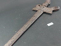 Traditionele indonesische keris (of kris) - afbeelding 6 van  7