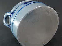 Traditionele keulse pot (of boterpot) van geglazuurd steengoed (gres) - afbeelding 5 van  5