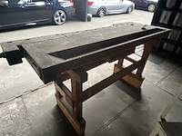 Traditionele schrijnwekersbank 214x65x100cm - afbeelding 3 van  3