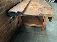 Traditionele werkbank 305x86x84cm - afbeelding 3 van  7