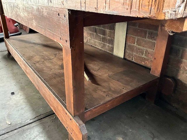 Traditionele werkbank 305x86x84cm - afbeelding 7 van  7