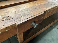 Traditionele werkbank 305x86x84cm - afbeelding 2 van  7