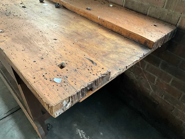 Traditionele werkbank 305x86x84cm - afbeelding 6 van  7