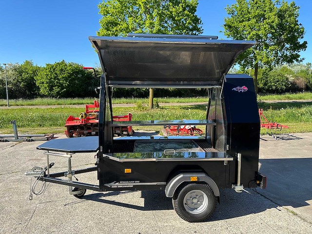 Trailblazer bbq 600s grillmaster bbqwagen - afbeelding 7 van  14