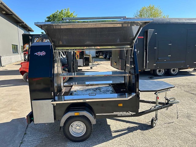 Trailblazer bbq 600s grillmaster bbqwagen - afbeelding 11 van  14