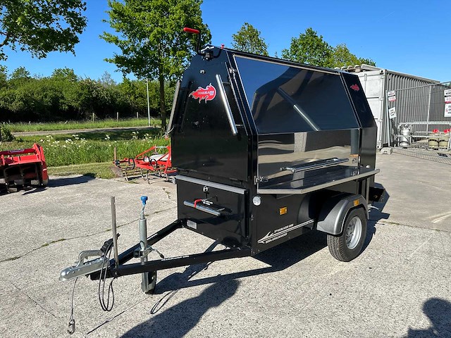 Trailblazer bbq 600s grillmaster bbqwagen - afbeelding 14 van  14