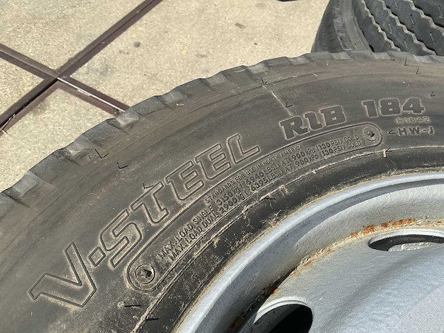 Trailervelg met band (8x) - afbeelding 10 van  12