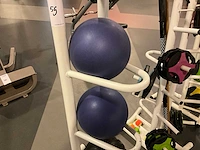 Trainingballen op rek - afbeelding 4 van  5