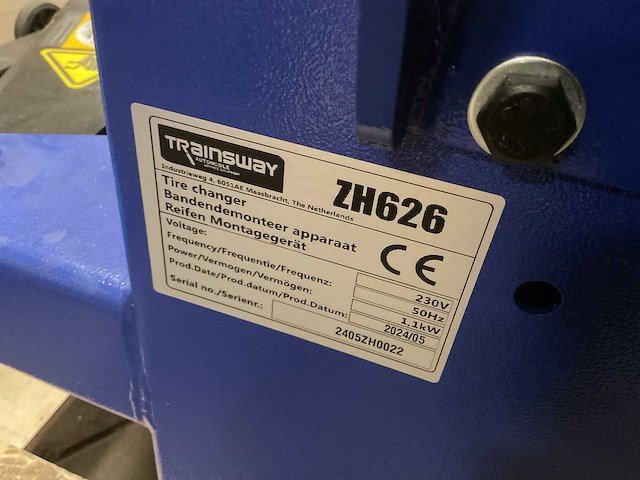 Trainsway zh626 autobandenwisselaar - afbeelding 2 van  6