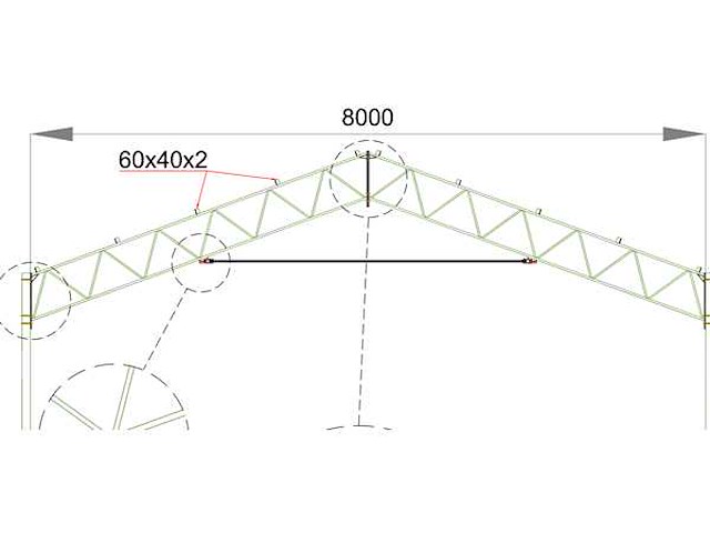 Tralie spant (12 mtr) (3x) - afbeelding 10 van  17