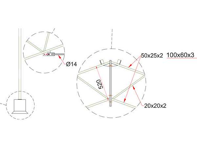 Tralie spant (12 mtr) (3x) - afbeelding 13 van  17