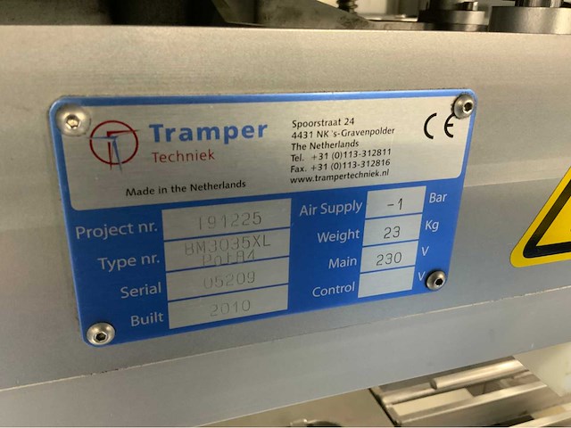 Tramper vts-3035 xl vacuüm traysealer - afbeelding 6 van  7