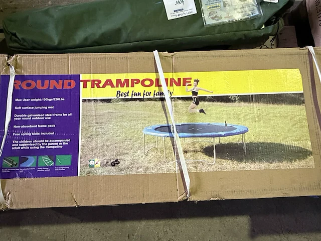 Trampoline 244 cm diameter - afbeelding 1 van  3