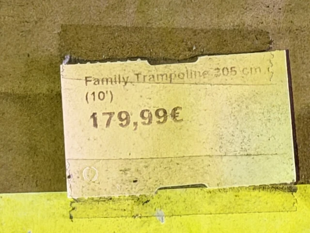 Trampoline 305 cm - afbeelding 2 van  4