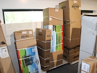 Trampoline berg favorit, doorsnede 380 cm, incl. safety net. nieuw in twee dozen.