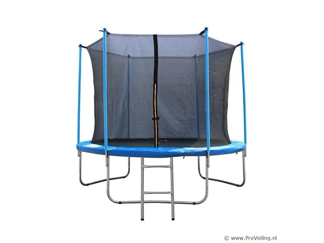 Trampoline diameter 3,05 m met net en ladder - afbeelding 1 van  1