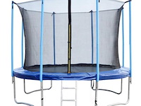 Trampoline diameter 4,27 m met net en ladder - afbeelding 1 van  1
