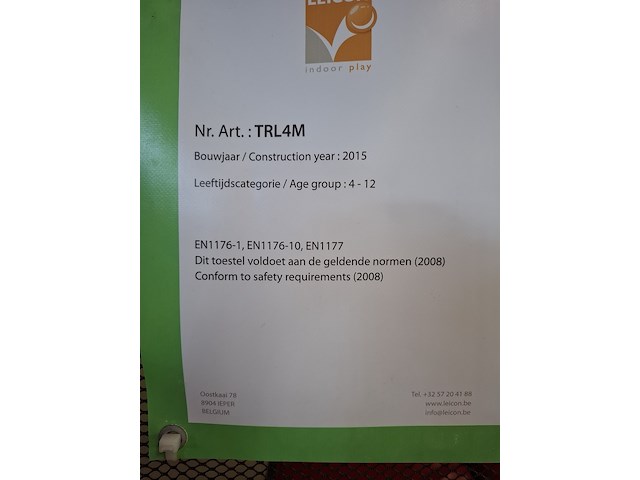 Trampoline, leicon, trl4m - afbeelding 7 van  9