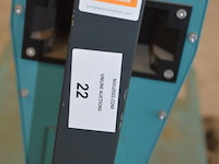 Tranpallet lichtblauw met weeginstallatie jungheinrich ameise - afbeelding 5 van  9