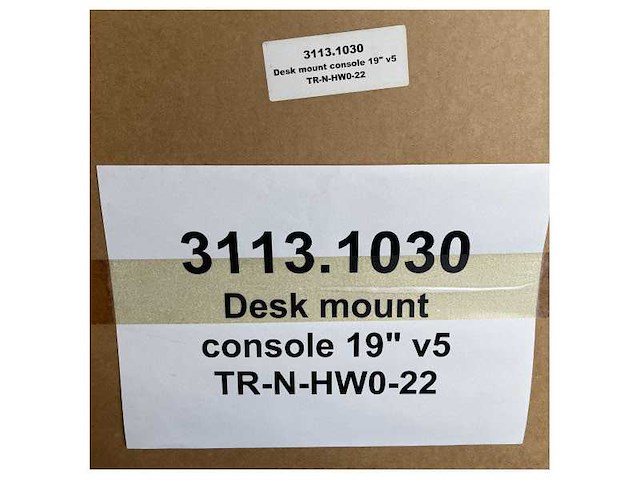 Transas wartsila desk mount console 19 inch v5 - afbeelding 2 van  7