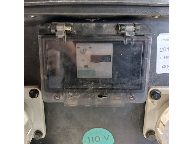 Transformatorkast, 400v/110v - afbeelding 4 van  9