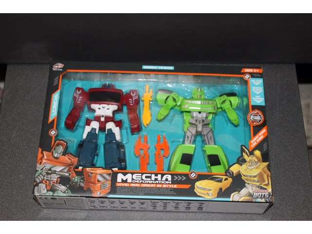 Transformer auto mecha 1 set in kr a11 - afbeelding 2 van  5